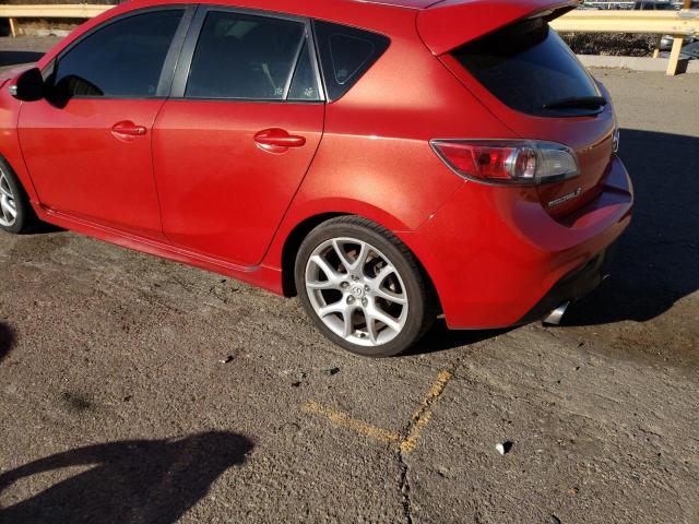 JM1BL1K30B1409934 - 2011 MAZDA SPEED 3 RED photo 2