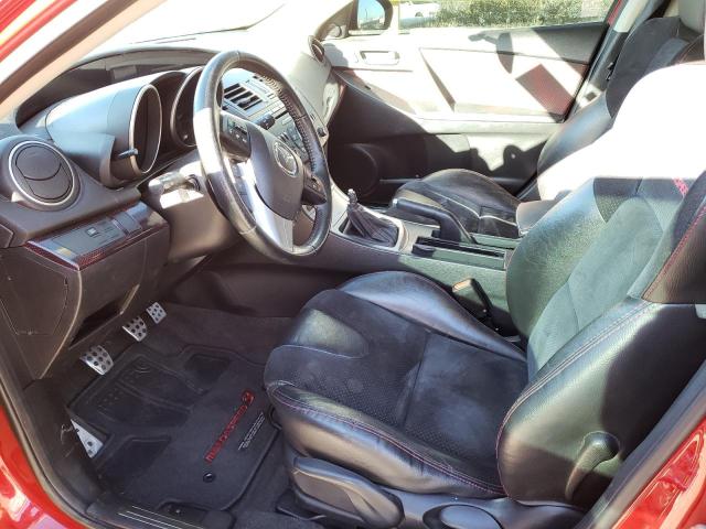 JM1BL1K30B1409934 - 2011 MAZDA SPEED 3 RED photo 7