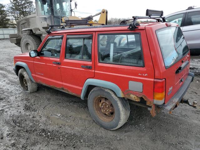 1J4FJ28S4WL274733 - 1998 JEEP CHEROKEE SE RED photo 2