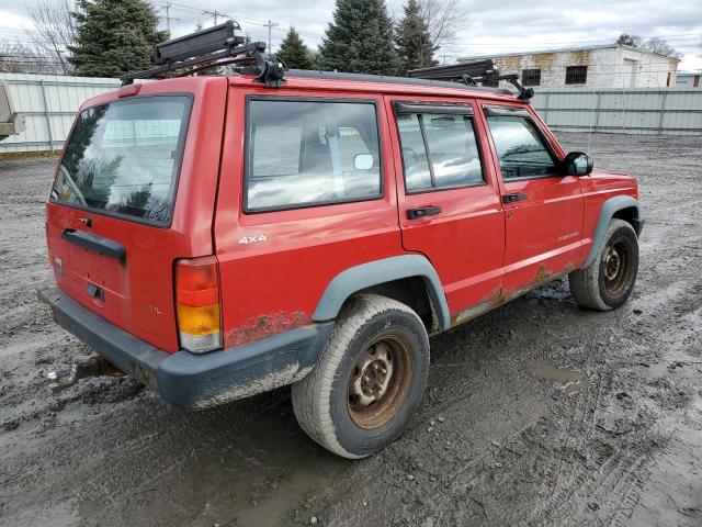 1J4FJ28S4WL274733 - 1998 JEEP CHEROKEE SE RED photo 3