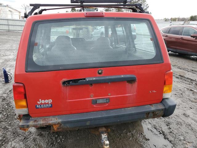 1J4FJ28S4WL274733 - 1998 JEEP CHEROKEE SE RED photo 6