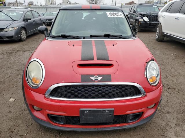 WMWSV3C55CT387874 - 2012 MINI COOPER S RED photo 5