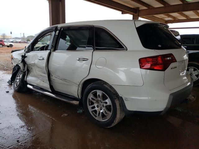2HNYD2H42BH518162 - 2011 ACURA MDX TECHNOLOGY WHITE photo 2