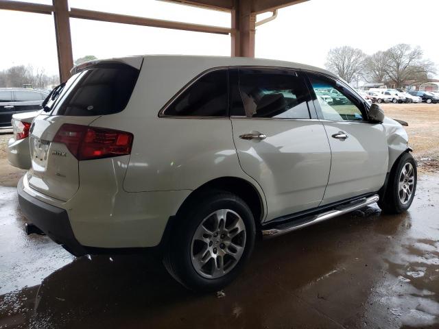 2HNYD2H42BH518162 - 2011 ACURA MDX TECHNOLOGY WHITE photo 3