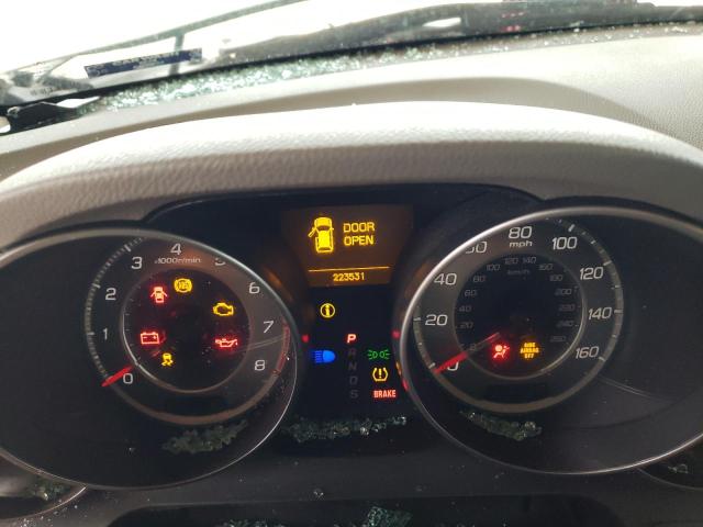 2HNYD2H42BH518162 - 2011 ACURA MDX TECHNOLOGY WHITE photo 9