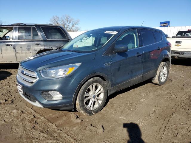 1FMCU0GD3KUB59435 - 2019 FORD ESCAPE SE BLUE photo 1