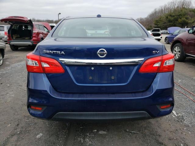 3N1AB7AP1GY333586 - 2016 NISSAN SENTRA S BLUE photo 6