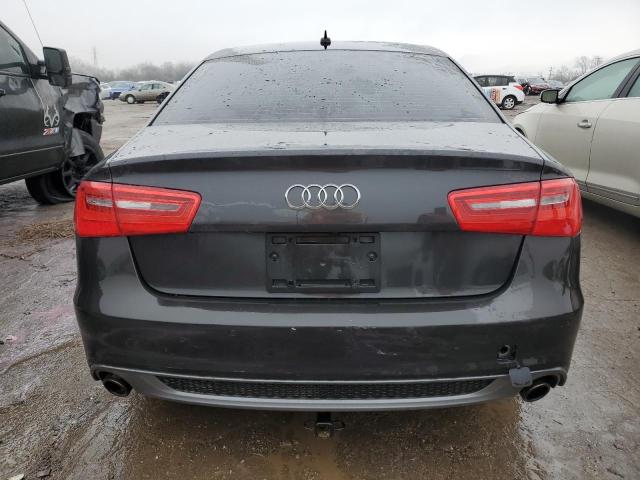 WAUHGAFC7CN160323 - 2012 AUDI A6 PRESTIGE BLACK photo 6