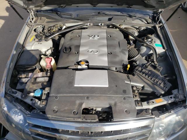 JNKAY41E33M000844 - 2003 INFINITI M45 GRAY photo 11