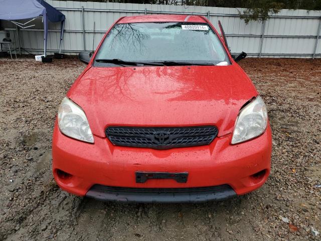 2T1KR32E75C499353 - 2005 TOYOTA COROLLA MA XR RED photo 5
