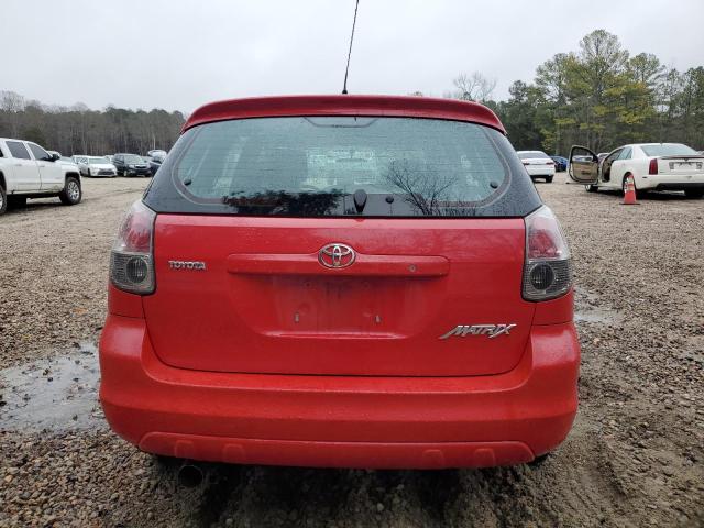 2T1KR32E75C499353 - 2005 TOYOTA COROLLA MA XR RED photo 6