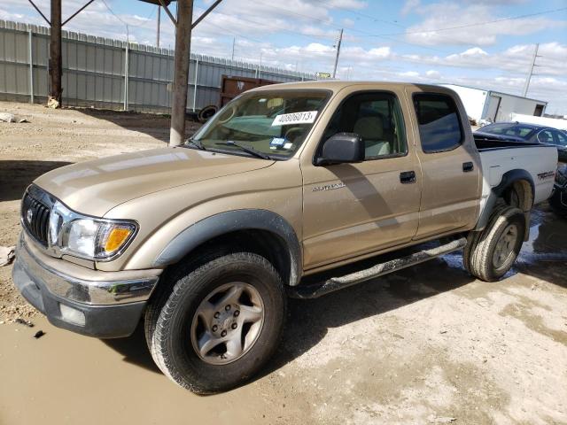 5TEGN92N64Z436399 - 2004 TOYOTA TACOMA DOUBLE CAB PRERUNNER GOLD photo 1