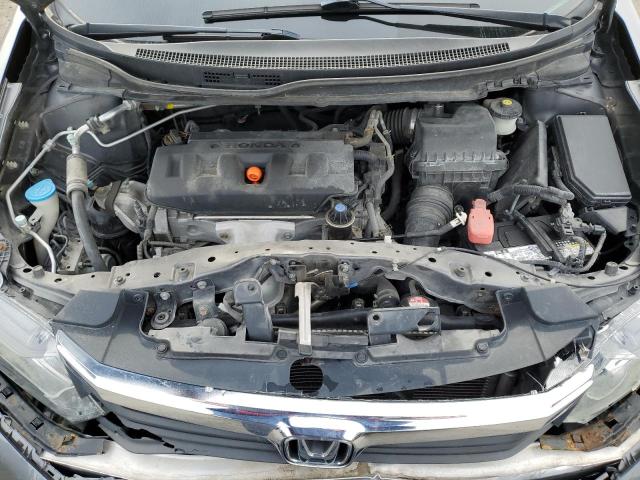 19XFB2F96CE041721 - 2012 HONDA CIVIC EXL GRAY photo 11