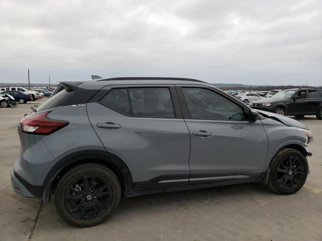 3N1CP5DV0ML552332 - 2021 NISSAN KICKS SR GRAY photo 3