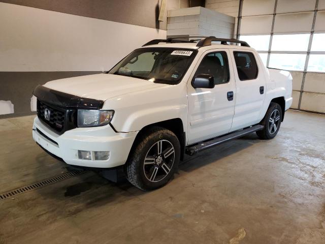 5FPYK1F75CB454071 - 2012 HONDA RIDGELINE SPORT WHITE photo 1