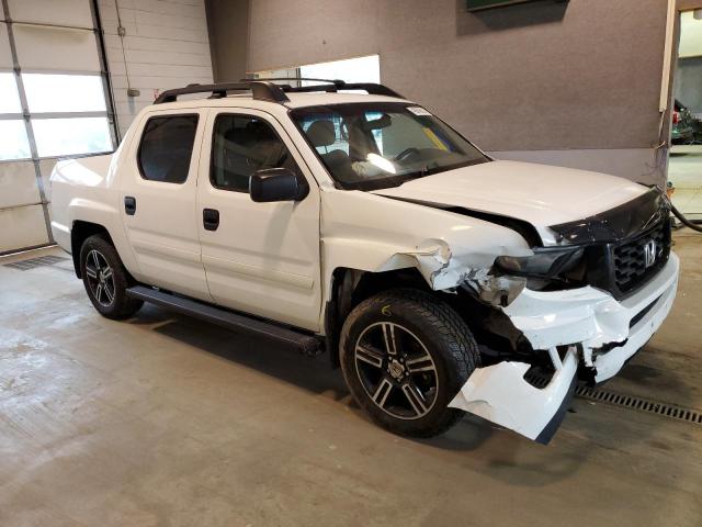 5FPYK1F75CB454071 - 2012 HONDA RIDGELINE SPORT WHITE photo 4