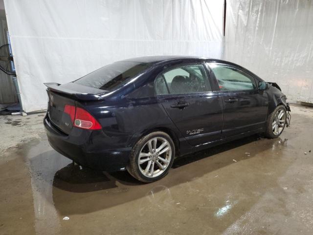 2HGFA55518H710218 - 2008 HONDA CIVIC SI BLACK photo 3