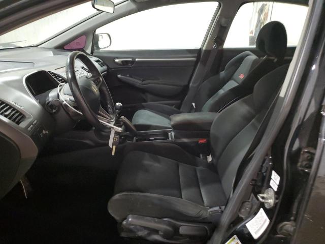 2HGFA55518H710218 - 2008 HONDA CIVIC SI BLACK photo 7