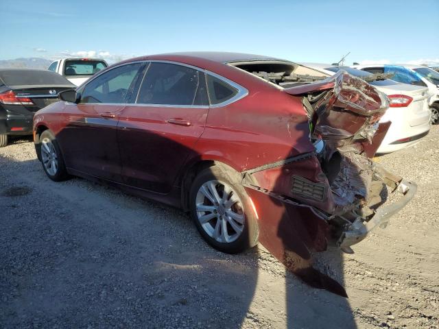 1C3CCCAB6GN159127 - 2016 CHRYSLER 200 LIMITED MAROON photo 2