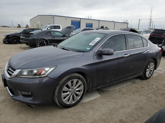 1HGCR2F85FA150783 - 2015 HONDA ACCORD EXL GRAY photo 1