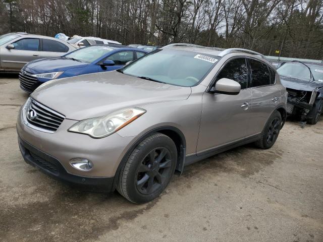 JNKAJ09F58M351160 - 2008 INFINITI EX35 BASE TAN photo 1