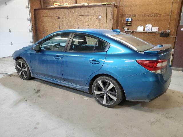 4S3GKAJ62K3601347 - 2019 SUBARU IMPREZA SPORT BLUE photo 2