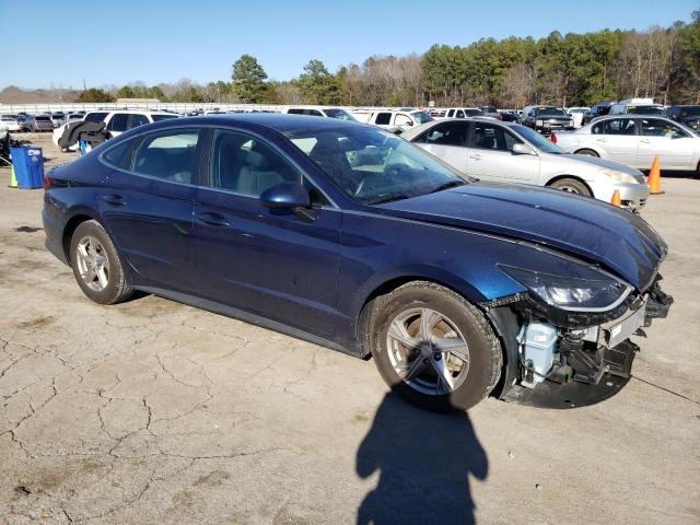 5NPEG4JA4MH070707 - 2021 HYUNDAI SONATA SE BLUE photo 4