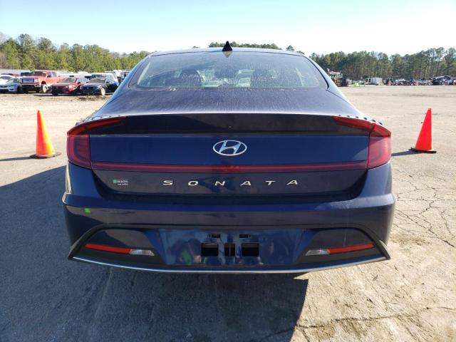 5NPEG4JA4MH070707 - 2021 HYUNDAI SONATA SE BLUE photo 6