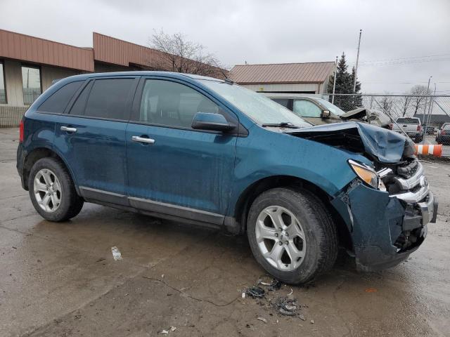 2FMDK3JC6BBA96090 - 2011 FORD EDGE SEL BLUE photo 4