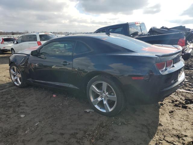 2G1FC1EV6A9210050 - 2010 CHEVROLET CAMARO LT BLACK photo 2