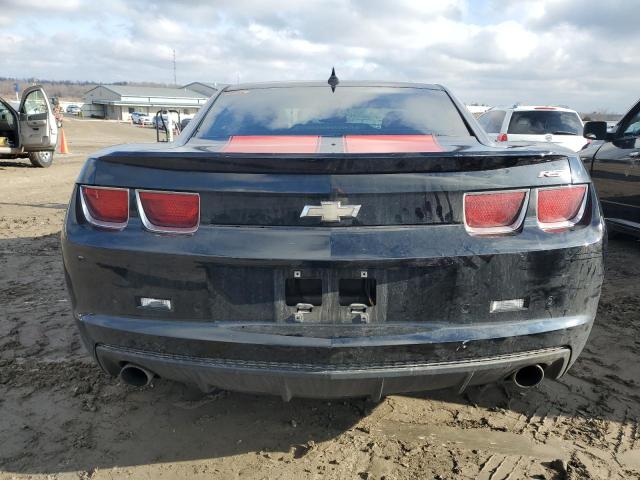 2G1FC1EV6A9210050 - 2010 CHEVROLET CAMARO LT BLACK photo 6