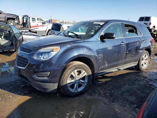 2GNALBEK0G1157325 - 2016 CHEVROLET EQUINOX LS BLUE photo 1