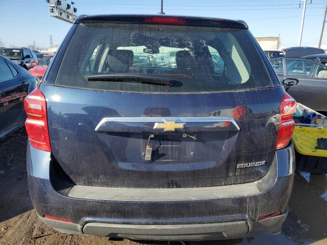 2GNALBEK0G1157325 - 2016 CHEVROLET EQUINOX LS BLUE photo 6