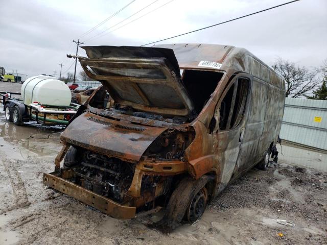 3C6MRVJG8ME580148 - 2021 RAM PROMASTER 3500 HIGH 蓝色 照片 2