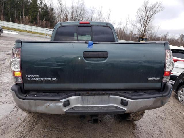 5TFUX4EN4BX003714 - 2011 TOYOTA TACOMA ACCESS CAB მწვანე ფოტო 6