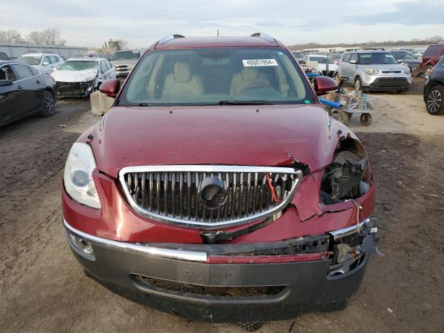 5GAKRBED4BJ107380 - 2011 BUICK ENCLAVE CXL RED photo 5