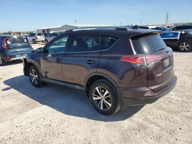 2T3WFREV7HW395545 - 2017 TOYOTA RAV4 XLE BURGUNDY photo 2