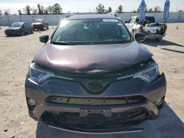 2T3WFREV7HW395545 - 2017 TOYOTA RAV4 XLE BURGUNDY photo 5