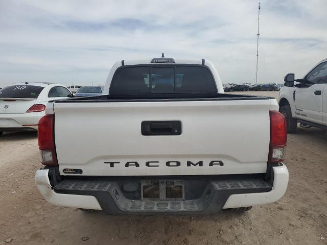 5TFAX5GN0KX140977 - 2019 TOYOTA TACOMA DOUBLE CAB WHITE photo 6