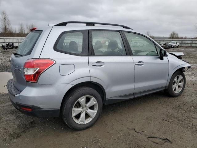 JF2SJABCXGH455440 - 2016 SUBARU FORESTER 2.5I SILVER photo 3