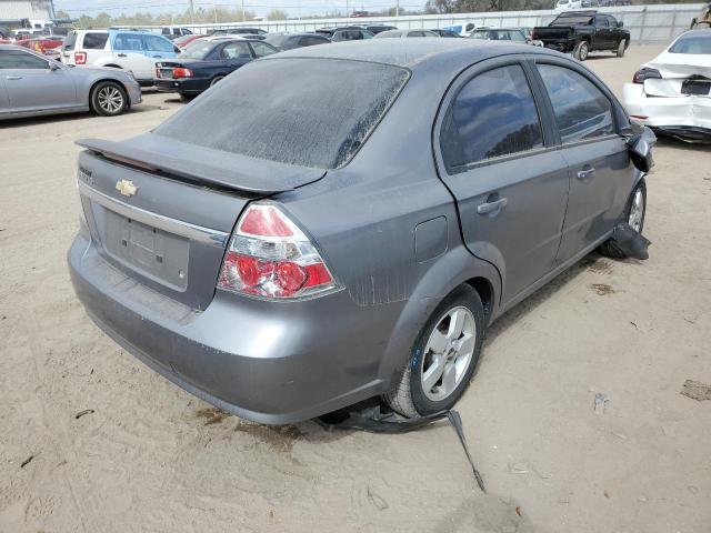 KL1TD56608B016622 - 2008 CHEVROLET AVEO BASE GRAY photo 3