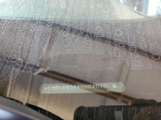 LRBFXBSAXHD040791 - 2017 BUICK ENVISION ESSENCE Արծաթագույն լուսանկար 12