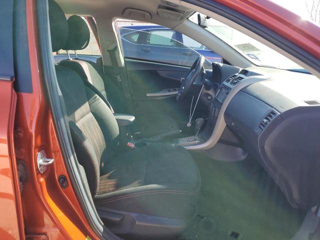 2T1BU4EE4DC094839 - 2013 TOYOTA COROLLA BASE ORANGE photo 7