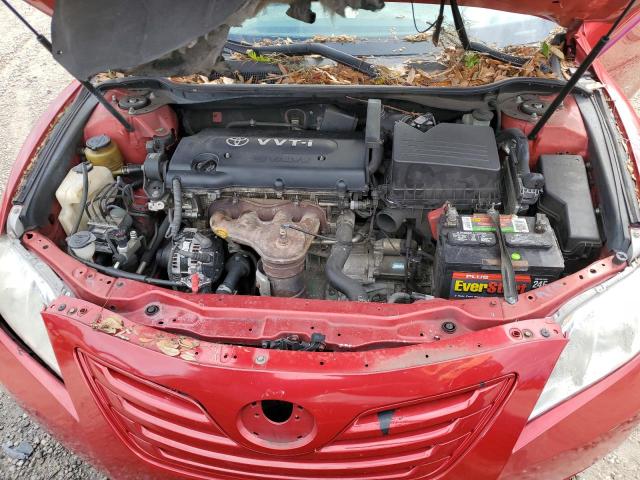 4T4BE46K39R118366 - 2009 TOYOTA CAMRY BASE RED photo 11