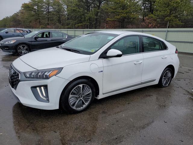 KMHC75LD9LU235316 - 2020 HYUNDAI IONIQ SEL WHITE photo 1