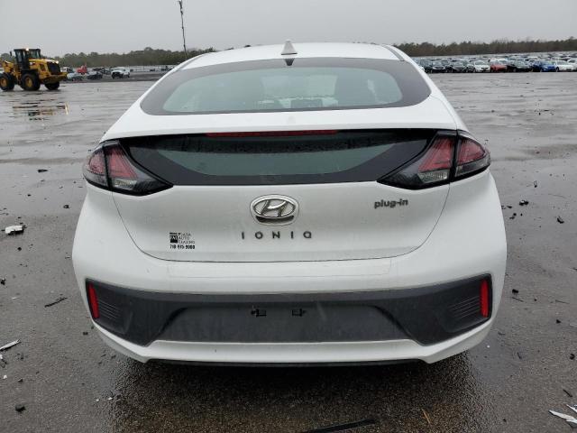 KMHC75LD9LU235316 - 2020 HYUNDAI IONIQ SEL WHITE photo 6