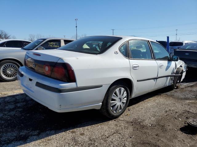 2G1WF55E8Y9364641 - 2000 CHEVROLET IMPALA WHITE photo 3