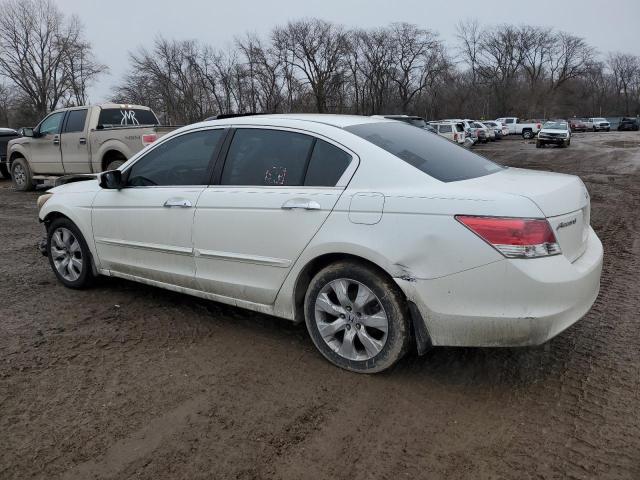 1HGCP36848A021030 - 2008 HONDA ACCORD EXL WHITE photo 2