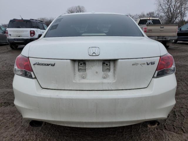 1HGCP36848A021030 - 2008 HONDA ACCORD EXL WHITE photo 6