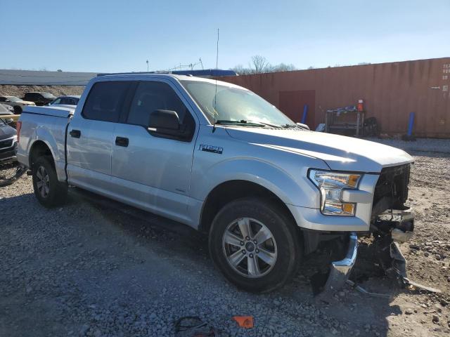 1FTEW1CP0HKD12256 - 2017 FORD F150 SUPERCREW SILVER photo 4